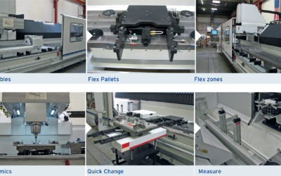 High Velocity Raised Bed CNC Machining Center